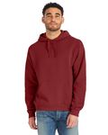 ComfortWash by Hanes Unisex Pullover Hooded Sweatshirt Cayenne