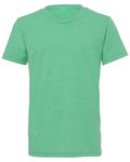 Bella + Canvas Youth Triblend Short-Sleeve T-Shirt Green Triblend