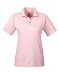 UltraClub Ladies' Cool & Dry Sport Polo Pink