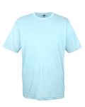 UltraClub Men's Cool & Dry Sport Performance InterlockT-Shirt Ice Blue