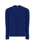 Next Level Apparel Unisex Santa Cruz Pocket Sweatshirt ROYAL