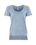 Next Level Apparel Ladies' Festival Scoop Stonewash Denim