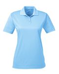 UltraClub Ladies' Cool & Dry Sport Polo Columbia Blue