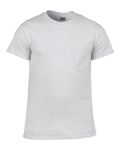 Gildan Adult Ultra Cotton 6 oz. Pocket T-Shirt Ash Grey