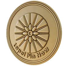 3D Coin - Custom Stickers Now