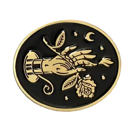 Oval Lapel Pin Oval Lapel Pin - Custom Stickers Now