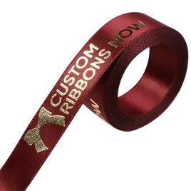 Double Face Satin Ribbon - Custom Stickers Now