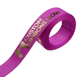 Grosgrain Ribbon - Custom Stickers Now
