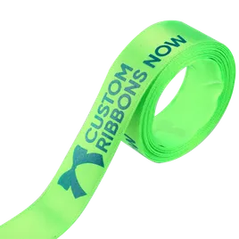 Satin Acetate Ribbon - Custom Stickers Now