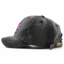 Plain Denim Baseball Cap - Custom Stickers Now