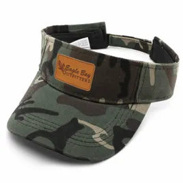 Unisex Polyester Camouflage Visor - Custom Stickers Now