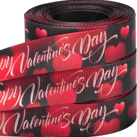 Heat Transferred Grosgrain Ribbon - Custom Stickers Now