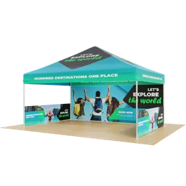 Custom Outdoor Canopy Tents Waterproof 15ft X 10ft - Custom Stickers Now