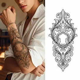 Arm Tattoos - Custom Stickers Now
