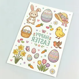 Temporary Tattoos Sheet - Custom Stickers Now