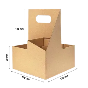 4 Cup Carrier 4 Cup Carrier - Custom Stickers Now