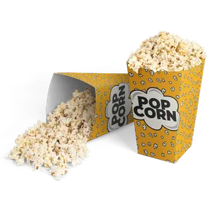 Popcorn Box - Custom Stickers Now