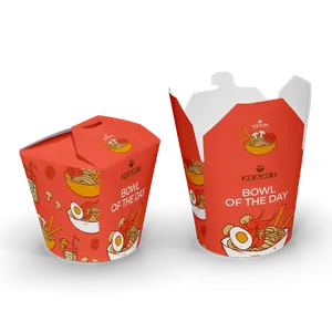 Noodle Container - Custom Stickers Now