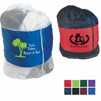Custom Mesh Laundry Bag - Custom Stickers Now
