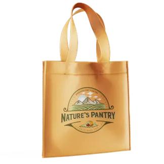 Custom Small Grocery Tote Bag - Custom Stickers Now