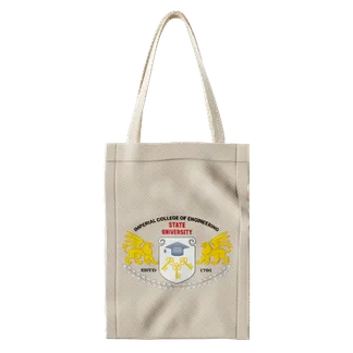 Custom Medium Cotton Tote Bag - Custom Stickers Now