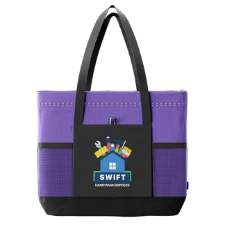 Custom Large Utility Tote Bag - Custom Stickers Now