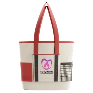 Custom Berkshire Tote Bag - Custom Stickers Now