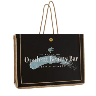 Paradise Jute Tote Bag - Custom Stickers Now