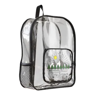 Customized Transparent Backpack - Custom Stickers Now