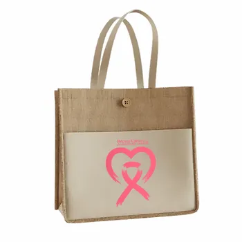 Jute Tote Bags - Custom Stickers Now