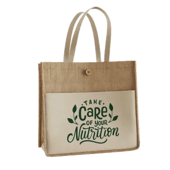 Jute Tote Bags - Custom Stickers Now