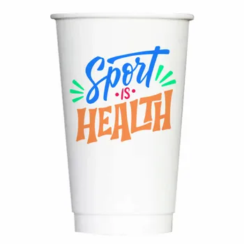 Hot Drink Cups - Custom Stickers Now
