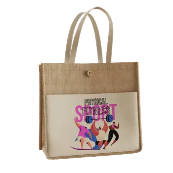 Jute Tote Bags - Custom Stickers Now