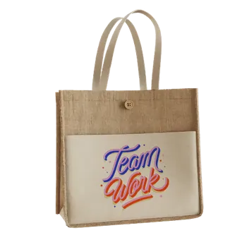 Jute Tote Bags - Custom Stickers Now