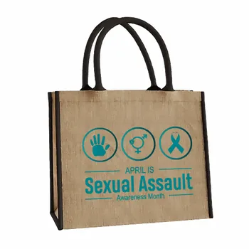 Jute Tote Bags - Custom Stickers Now