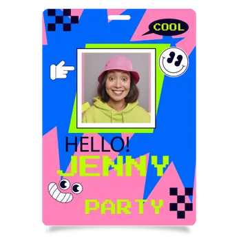 ID Cards and Badge Holders - Custom Stickers Now