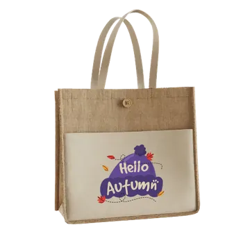 Jute Tote Bags - Custom Stickers Now