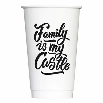 Hot Drink Cups - Custom Stickers Now