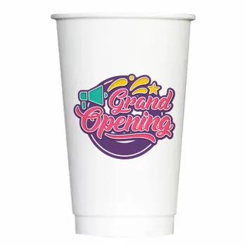 Hot Drink Cups - Custom Stickers Now