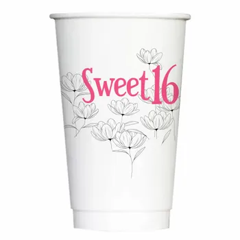 Hot Drink Cups - Custom Stickers Now