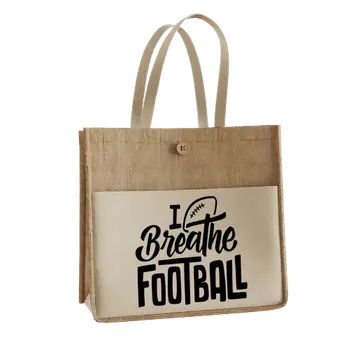 Jute Tote Bags - Custom Stickers Now