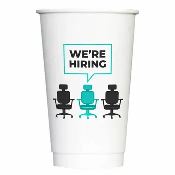 Hot Drink Cups - Custom Stickers Now