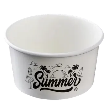 Frozen Dessert Cups - Custom Stickers Now