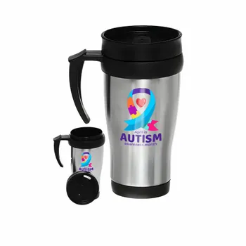 Insulated Travel Mugs - Custom Stickers Now