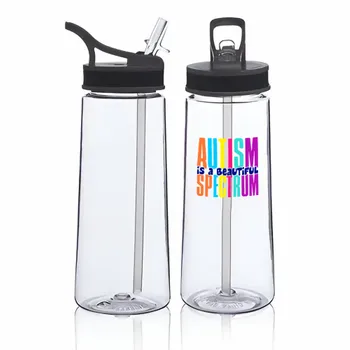 Plastic Water Bottles - Custom Stickers Now