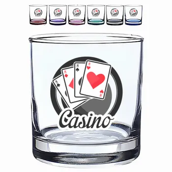 Whiskey Glasses - Custom Stickers Now