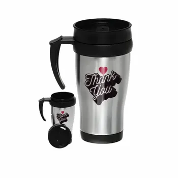Insulated Travel Mugs - Custom Stickers Now