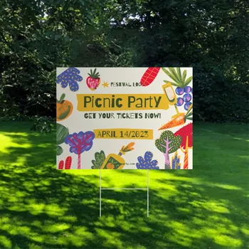 Yard Signs - Custom Stickers Now