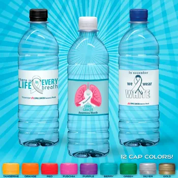 Bottled Water - Custom Stickers Now