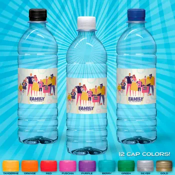 Bottled Water - Custom Stickers Now